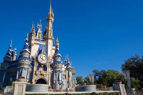 Cinderella's Castle at Disney World
