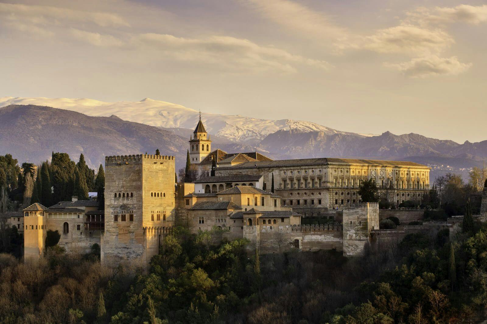 The Alhambra in Andalusia, Spain