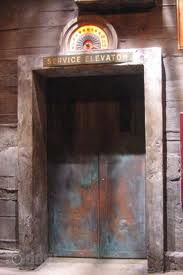 The Service Elevator at The Tower of Terror The Service Elevator at The Tower of Terror
