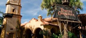 The Pirates of the Caribbean ride at Disney World Orlando The Pirates of the Caribbean ride at Disney World Orlando