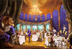 An impresssion of Be Our Guest Restaurant