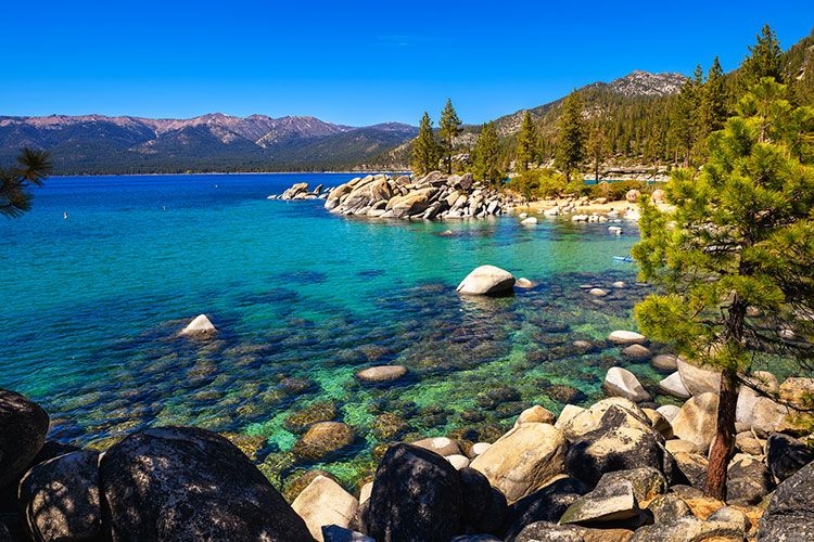 July in Lake Tahoe