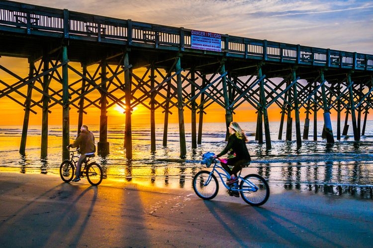 Cycling on Folly Beach, things to do in Charleston SC, Top Villas