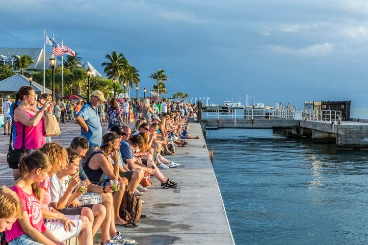 Best time to visit Key West, busy waterfront, Top Villas