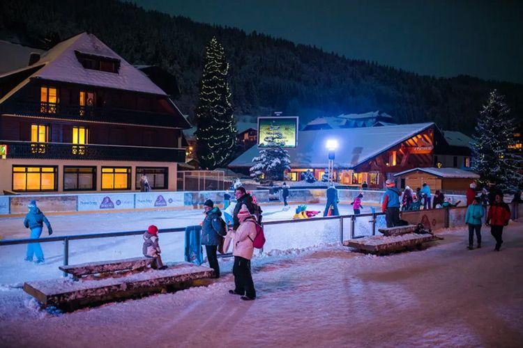 Morzine Outdoor Ice Rink