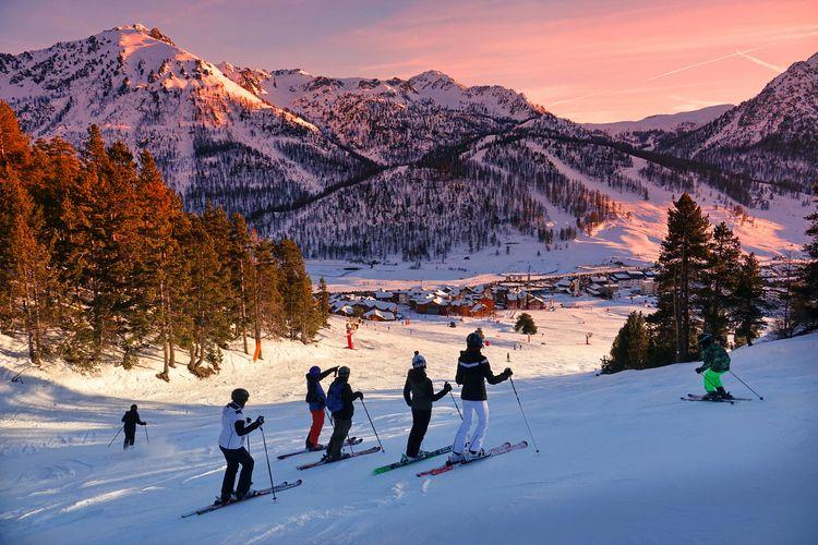 Generic ski resorts, Alps