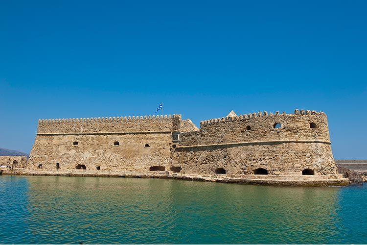 Walk the Koules Fortress by the Harbor