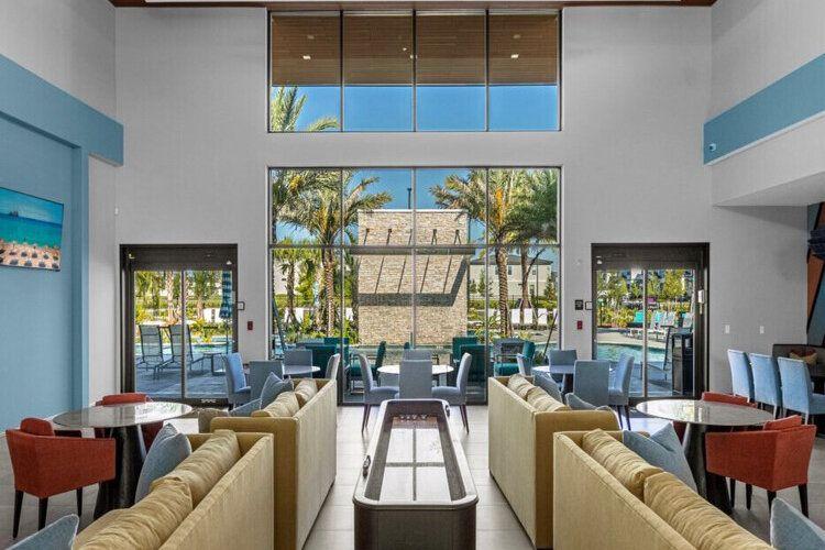 Paradiso Grande resort amenities, Aquarius clubhouse, Top Villas