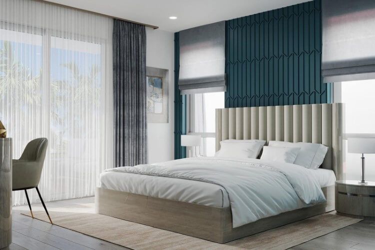 Harbor Island vacation rental bedroom