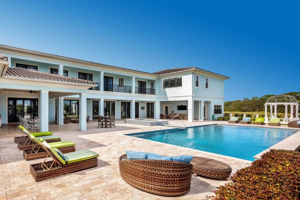 Reunion Resort 9000 Signature collection rear exterior pool