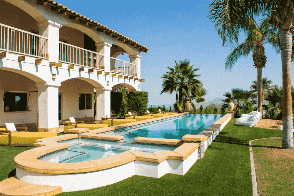 Pool view of Kempa Villa