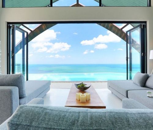 View from the living area in Chaweng 4231