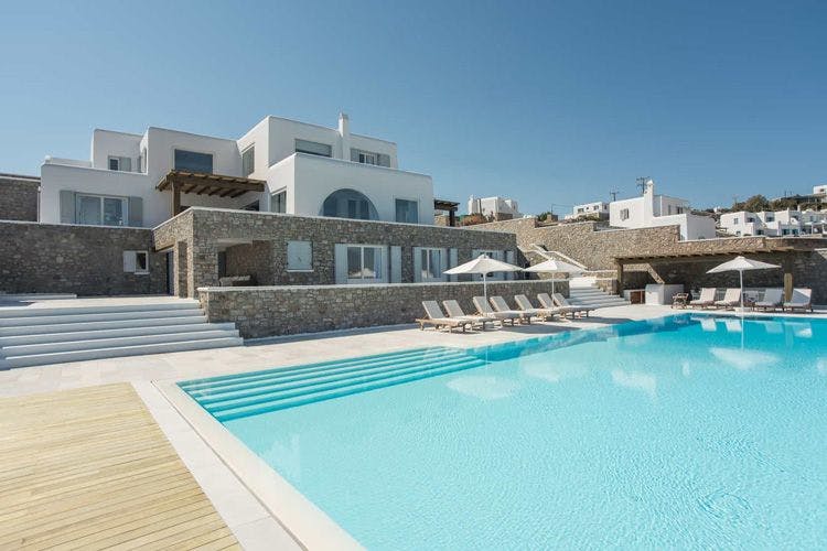 Villa Nephele in Mykonos 10 bedroom villa with private pool