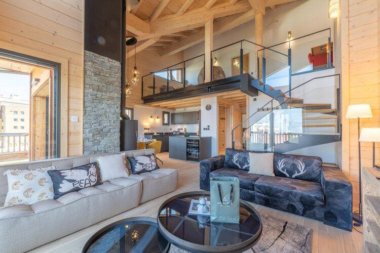4 bedroom apartments in Alpe d'Huez, living room of Alpe d'Huez 39, Top Villas