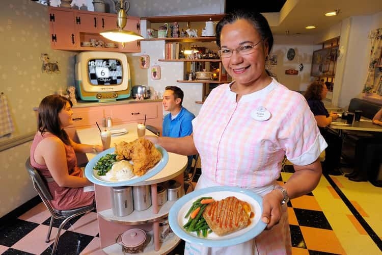 50s prime time, Disney World restaurants, Top Villas