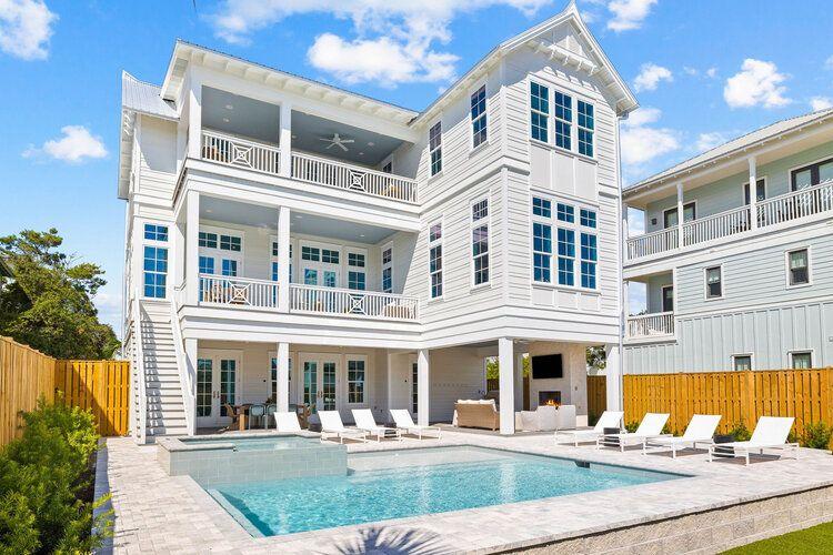 7 bedroom villas in 30A, Seagrove 33, Top Villas