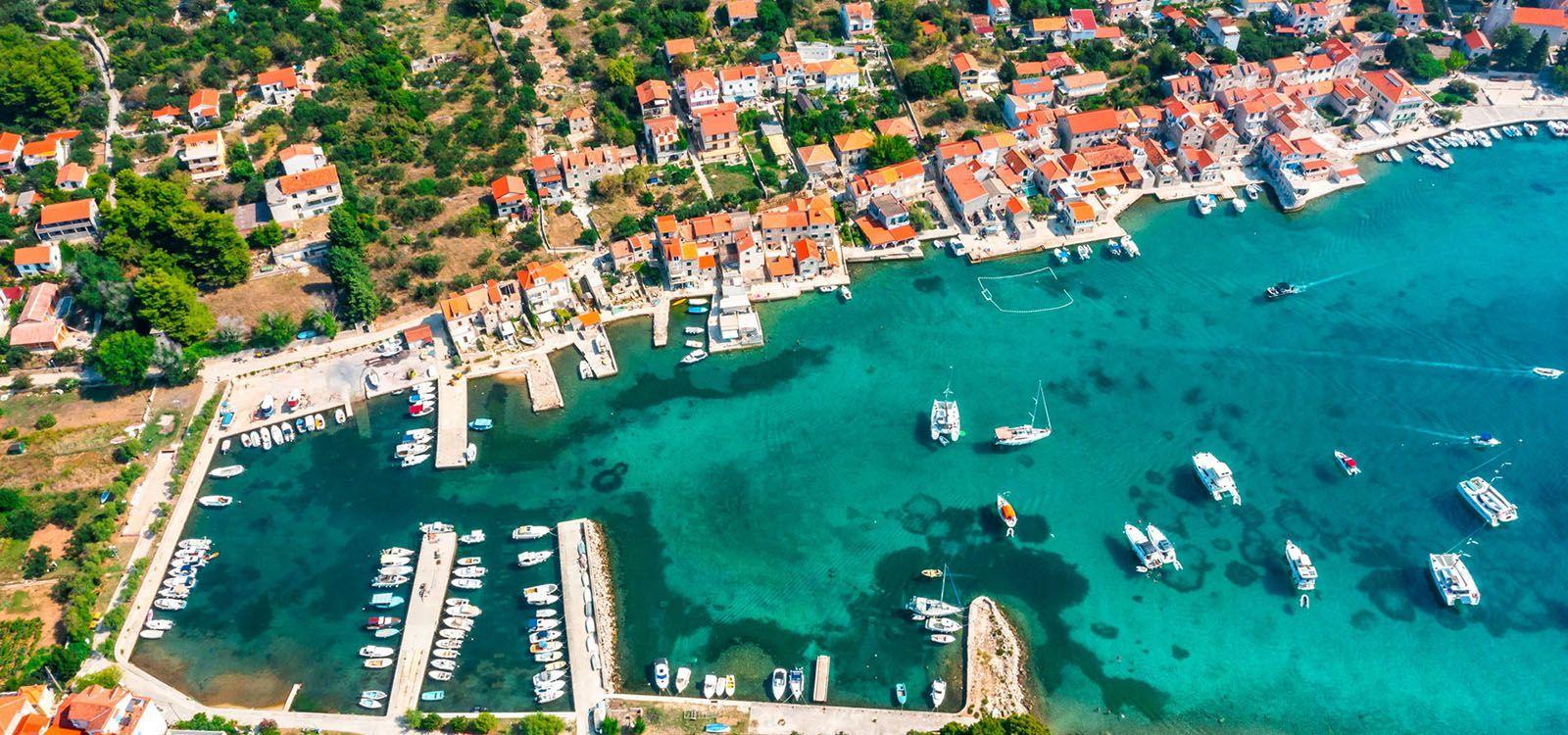 8 bedroom villas in Croatia, Sibernik view, Top Villas