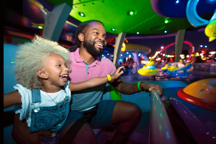 Alien Swirling Saucers