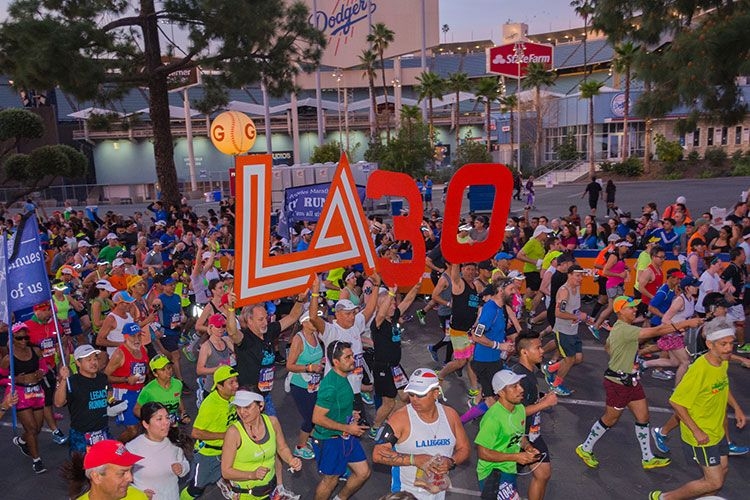 Annual LA Marathon Los Angeles