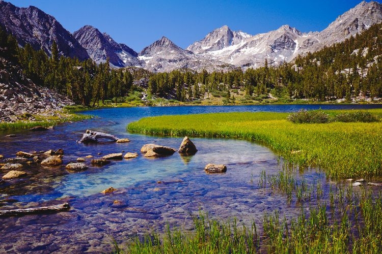 California Sierra Nevada mountains