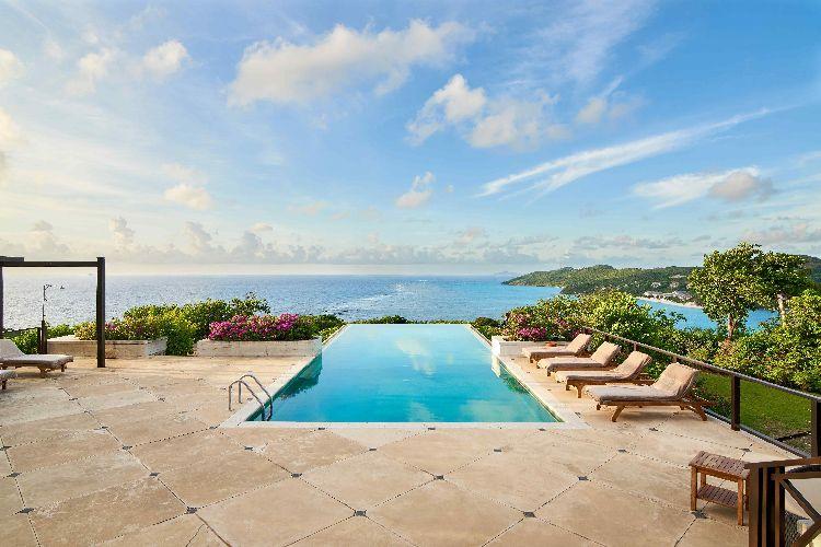 Canouan Estate 7 private pool