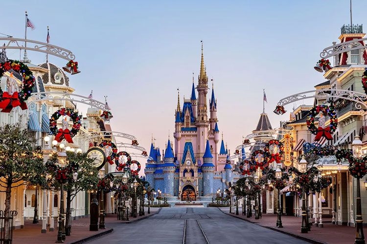 Christmas at Disney World