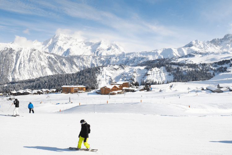 Courchevel Snowboarding
