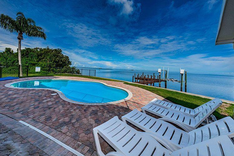 Crystal Beach 2 Clearwater beach house rentals with private pool