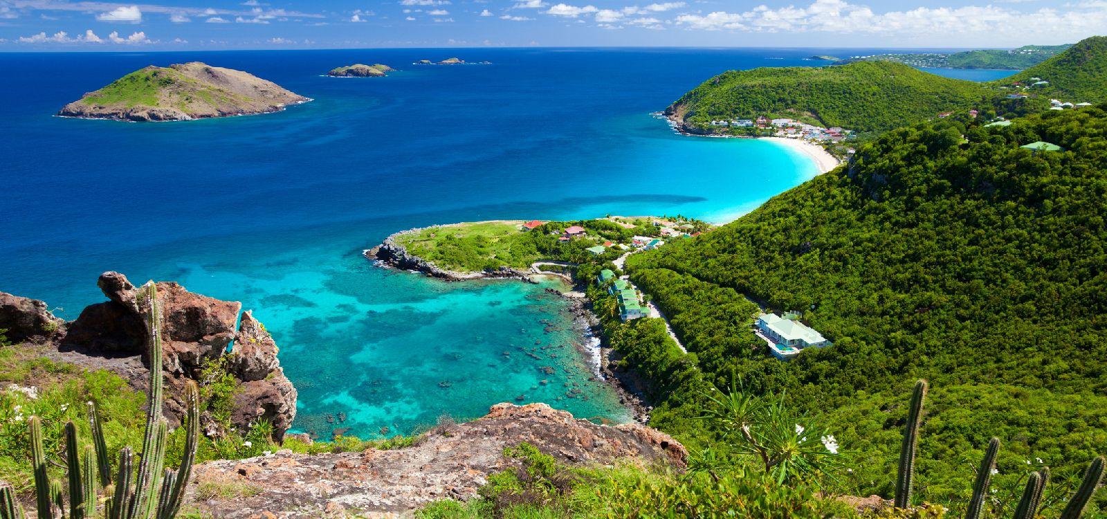 Flamands 2 bedroom villas, St Barts view, Top Villas