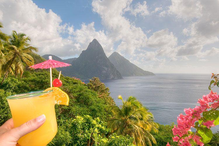 Food and drink in Marigot Bay