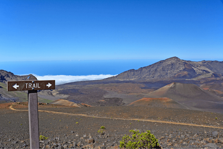 Haleakalā summit trails
