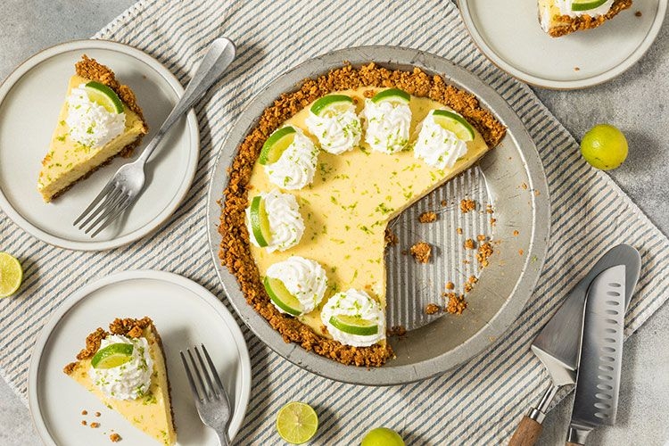 Key lime pie