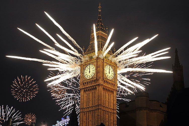 London New Years Eve firework