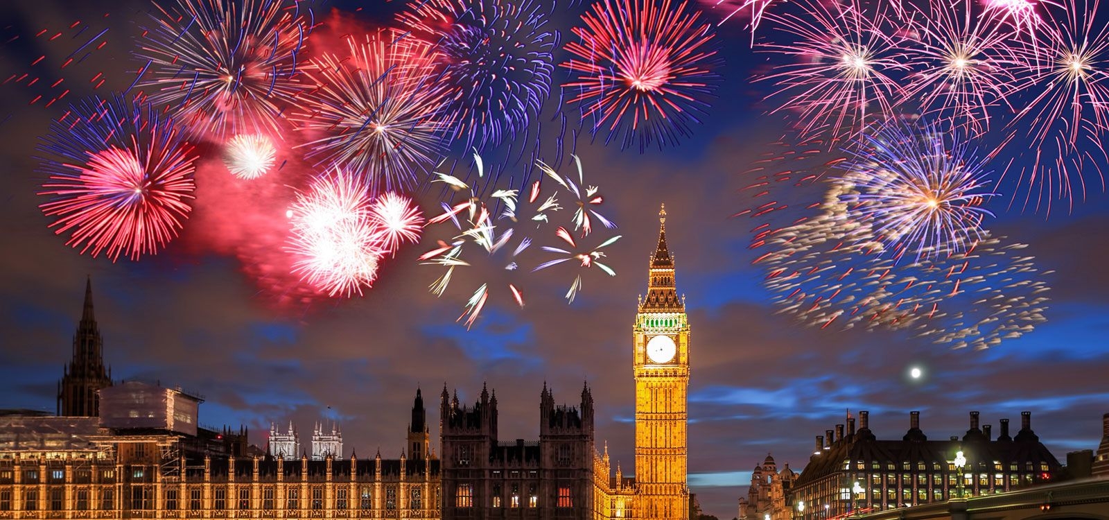 London New Years Eve fireworks