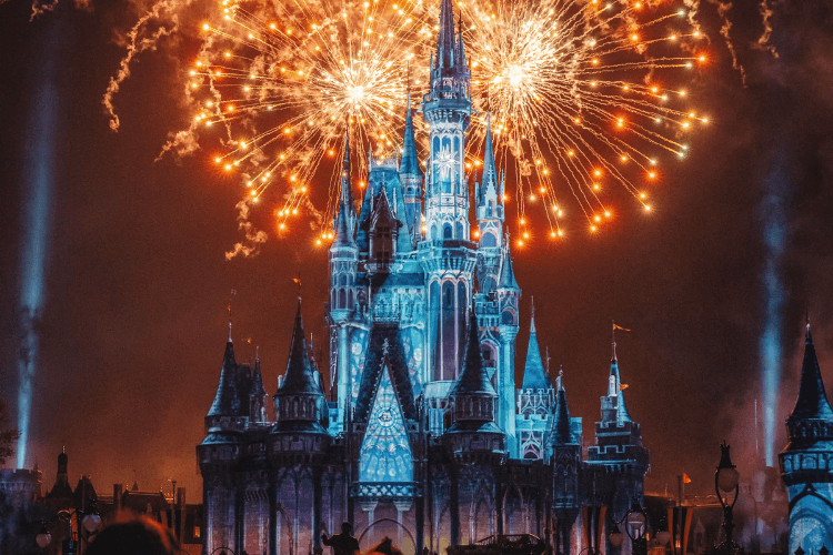 magic kingdom fireworks