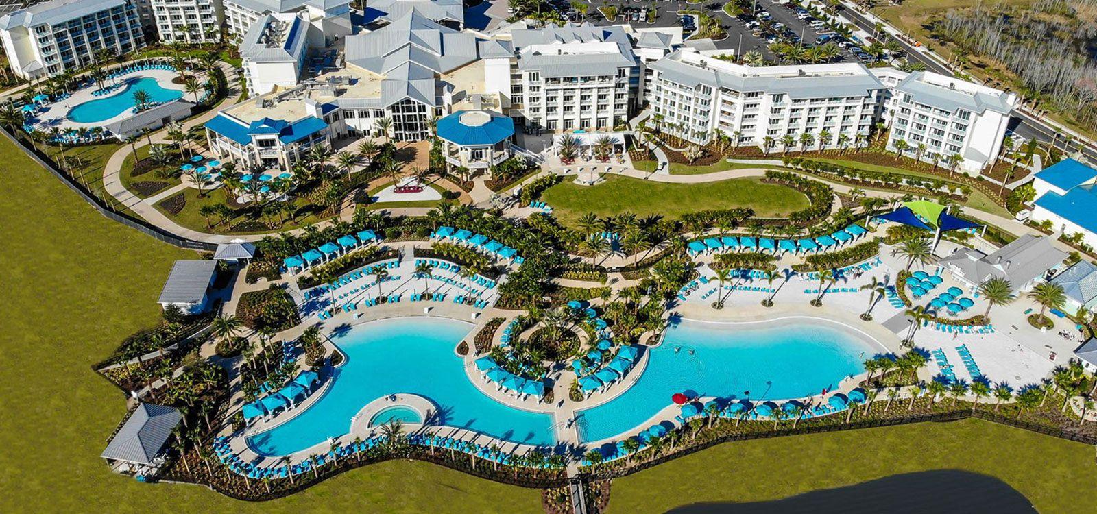 Margaritaville Resort 4 bedroom townhomes, Top Villas