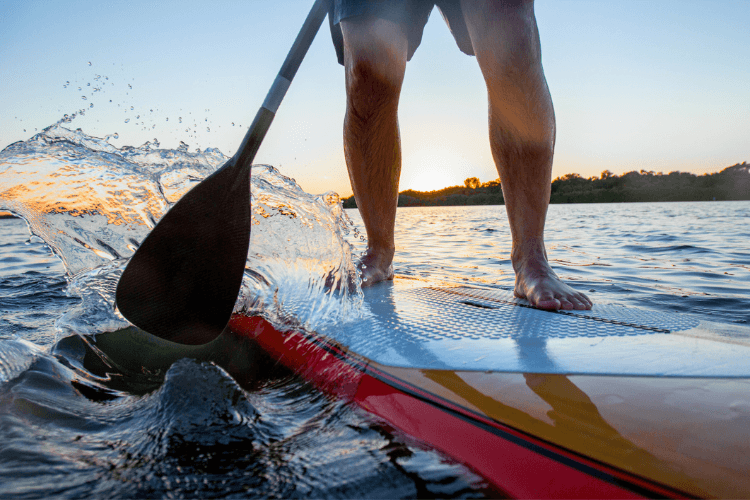 Paddleboarding in the Lowcountry