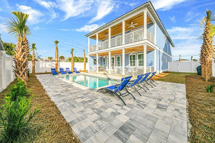 Panama City Beach 3 panama city beach house rentals with-private pool.