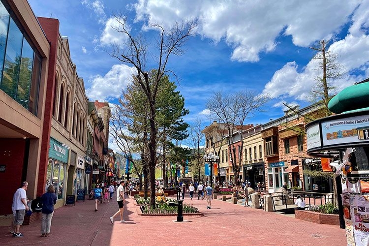 Pearl Street in Boulder