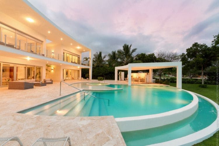 A sleek villa in the Punta Cana Resort & Club. Villa 27.