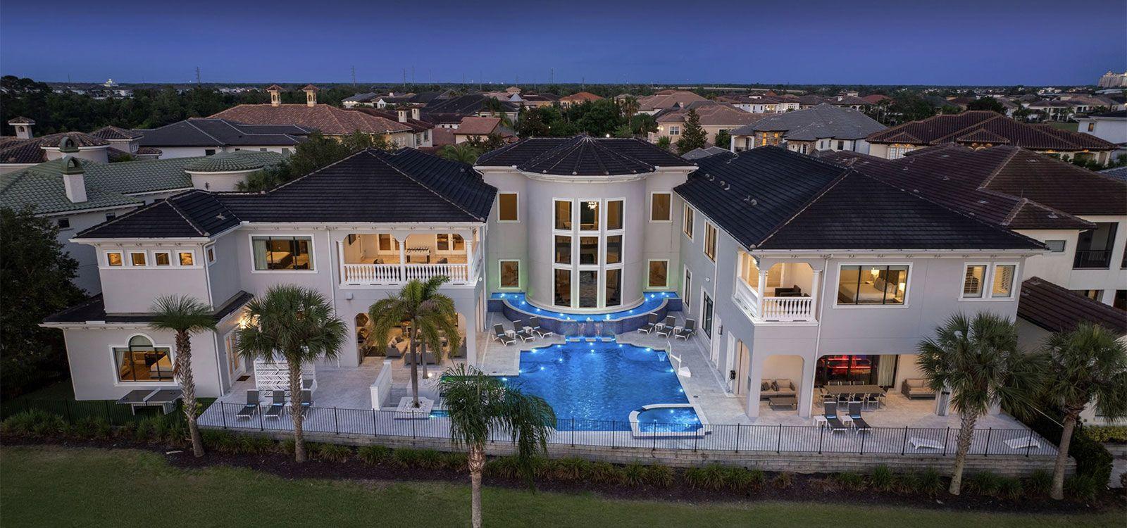 Reunion Resort 10000 10 bedroom villas in Kissimmee