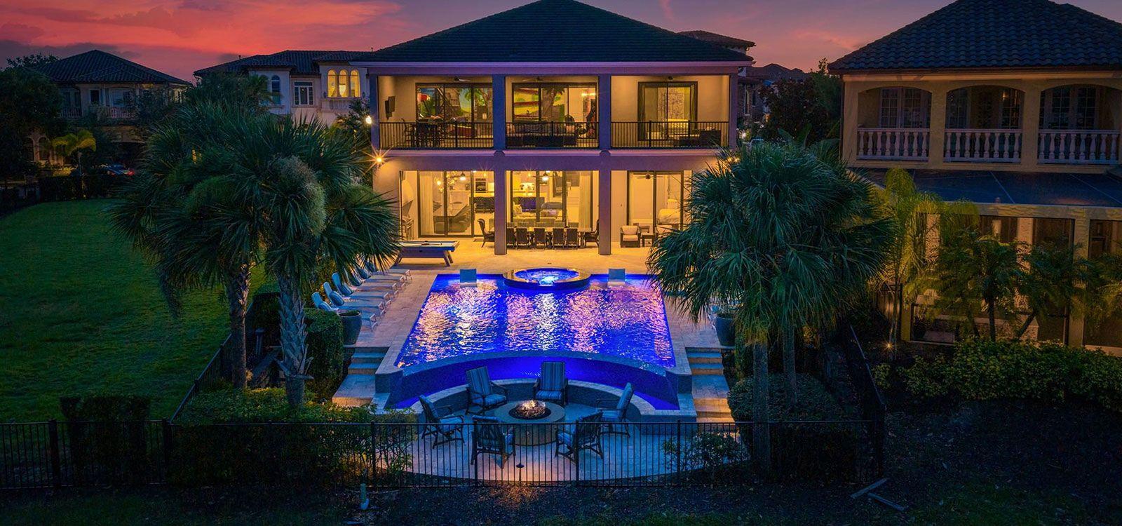 Reunion Resort 752 7 bedroom villas in Kissimmee