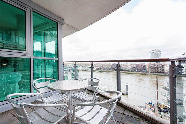 River Views from Vauxhall Accommodation near Westminster Bridge