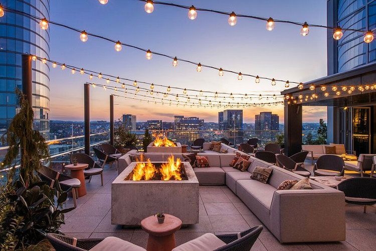 Rooftop bars Nashville