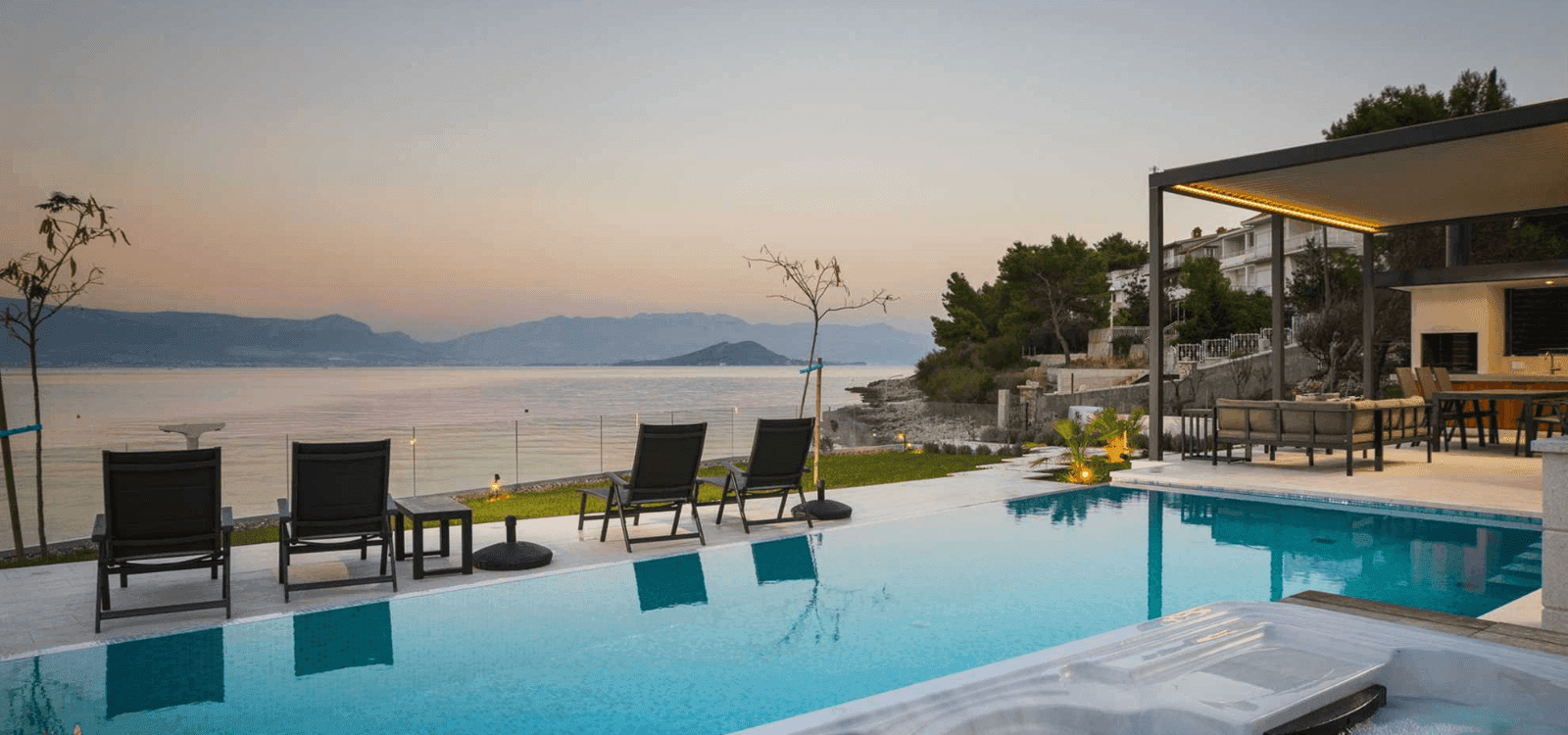 Slatine 5 Trogir vllas with private pool
