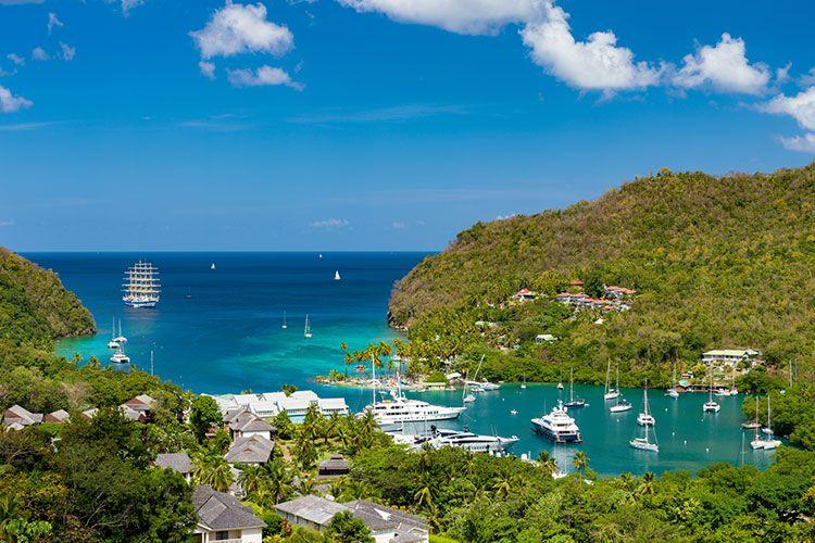 The best time to visit Marigot Bay