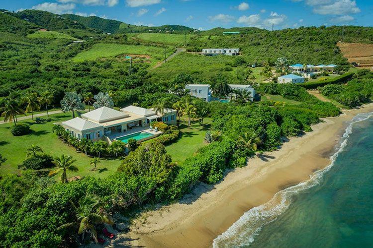 Two Palms Beachfront vacation rentals in St Croix