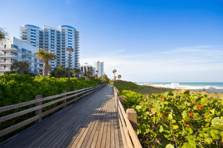 Walk the Miami Beach Boardwalk