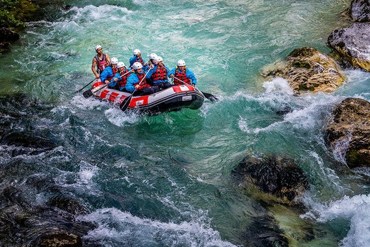 Whitewater rafting