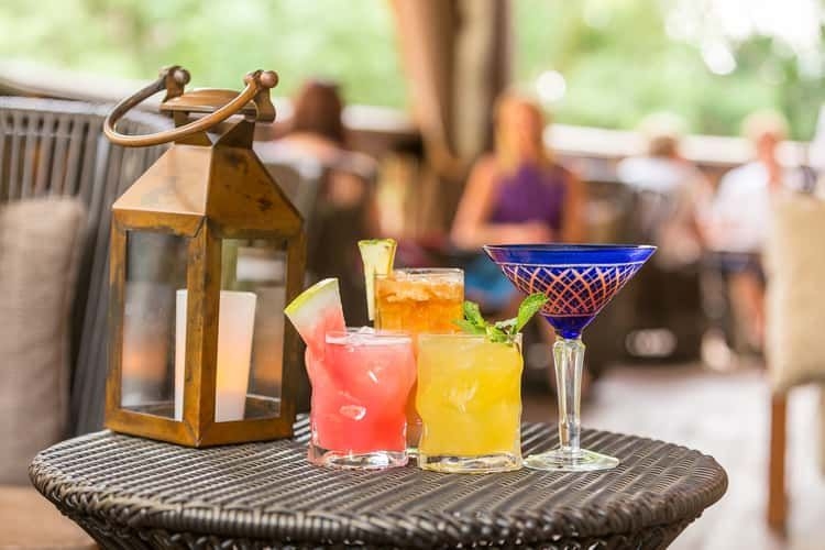 Animal Kingdom restaurants, Tiffins, cocktails